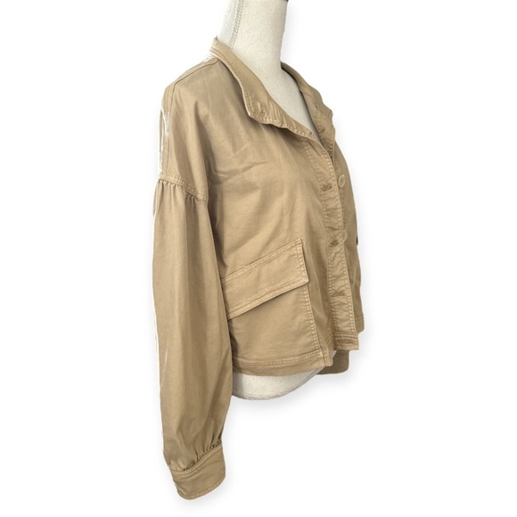 Utility Jacket in Tan Jacket Size Medium - Picture 3 of 8